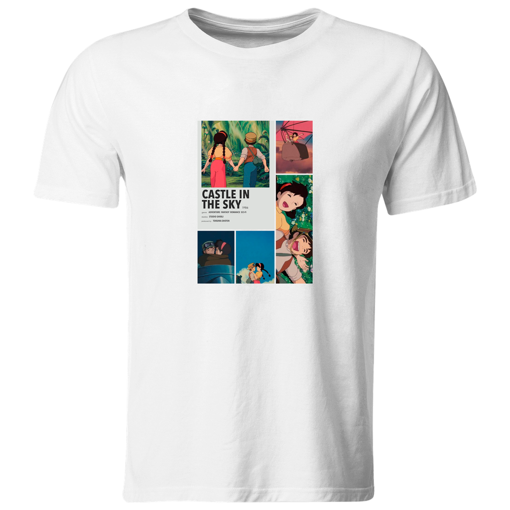 Playera Individual Lk720. Anime Castle In The Sky. Series
