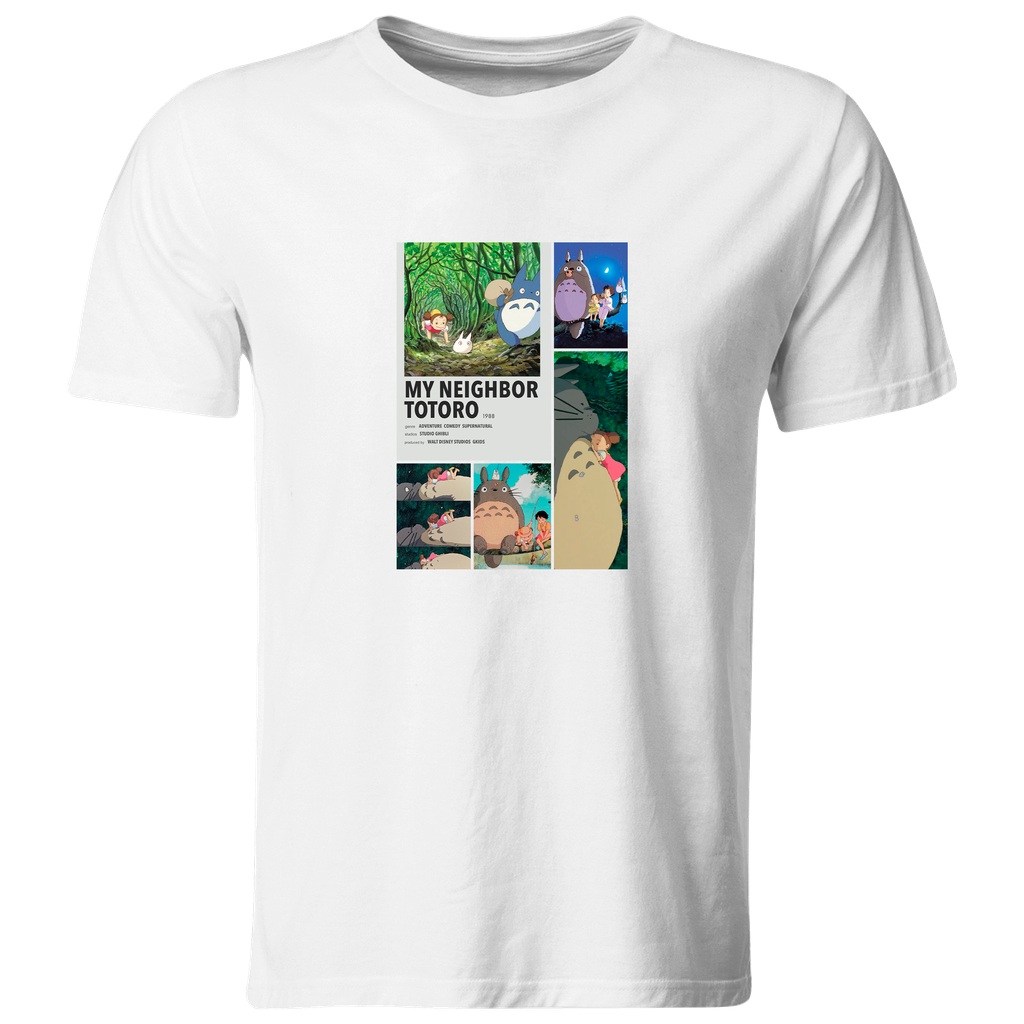 Playera Individual Lk723. Series Anime: Mi vecino Totoro