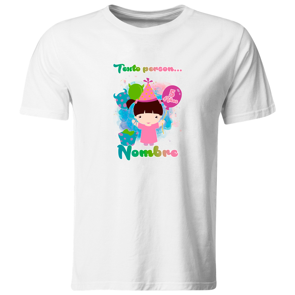 Playera Personalizada Cumpleaños Pc123. Monster Inc Universal