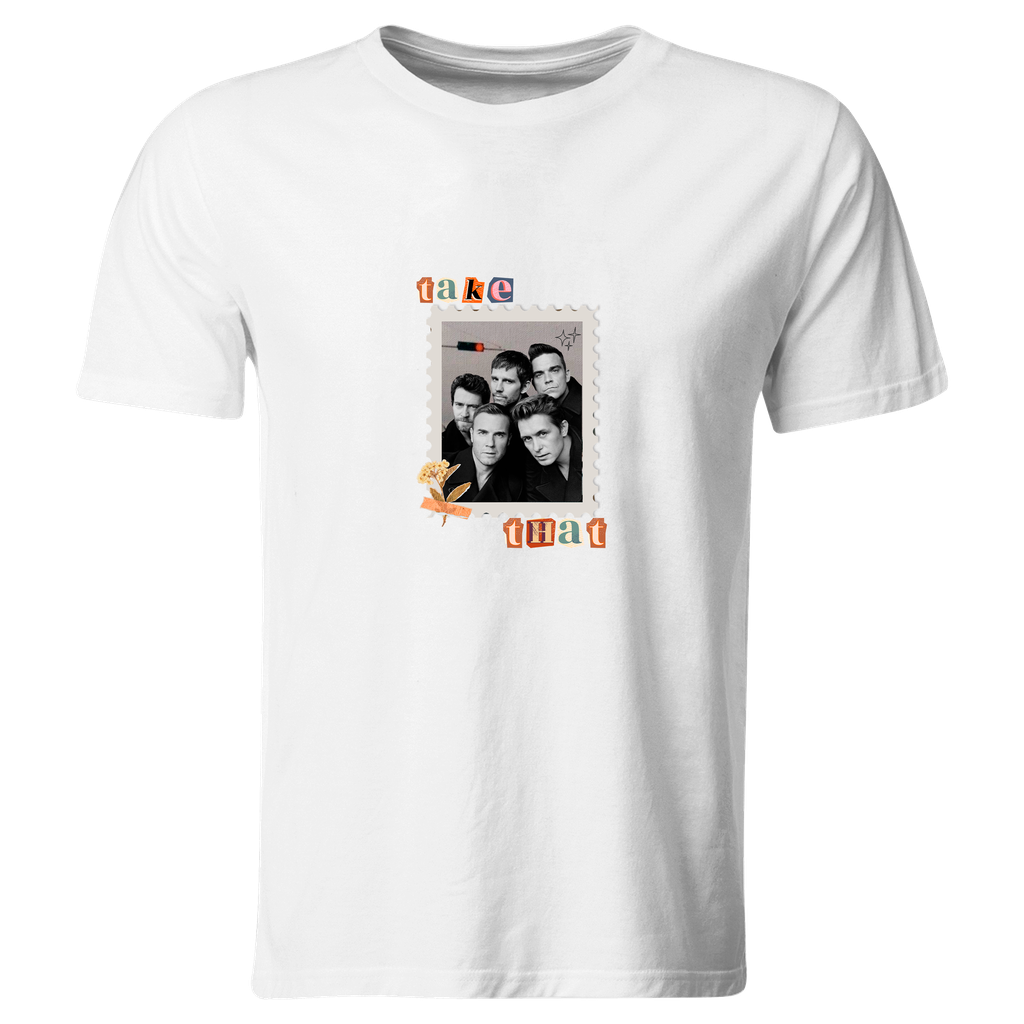 Playera individual Lk736. Artista Cantante. Take That 1990