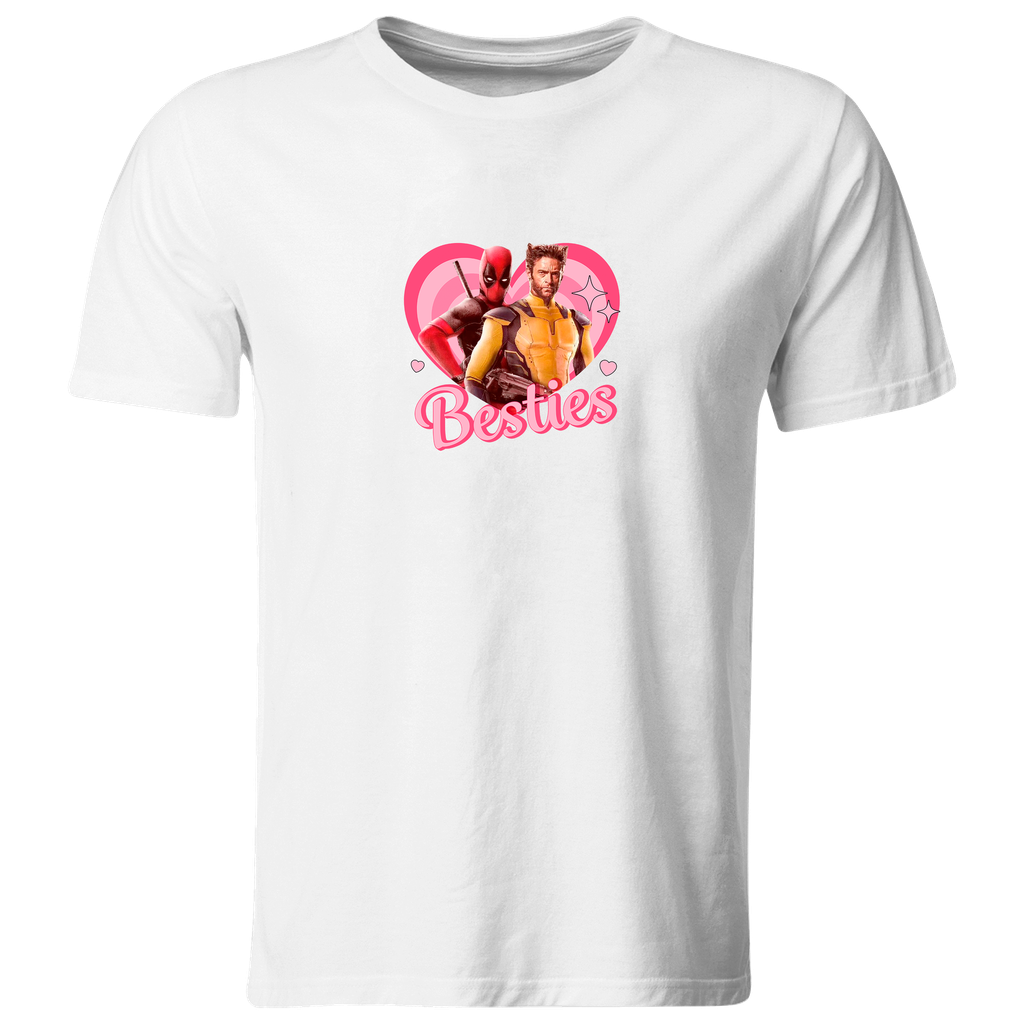 Playera Individual Lk737. Deadwolver comics best friends