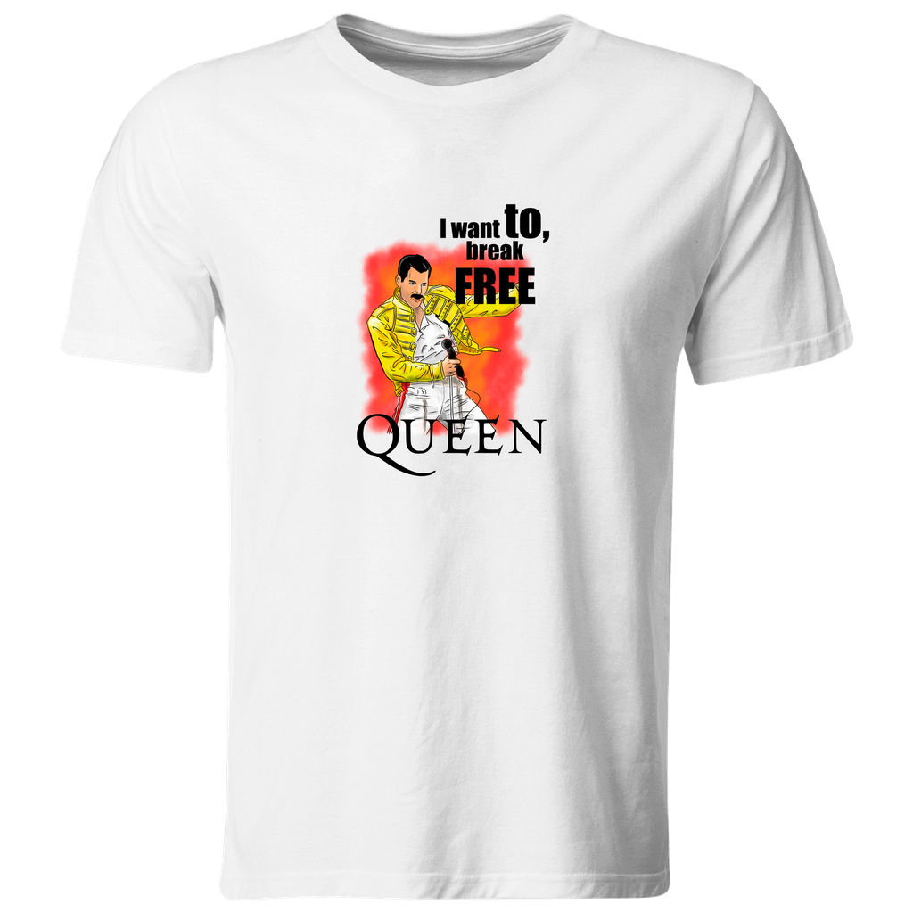 Playera Individual fmq1. artista famoso queen Freddie