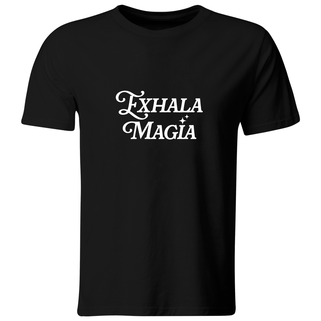 Playera Color lk750. Frase positiva. Exhala magia