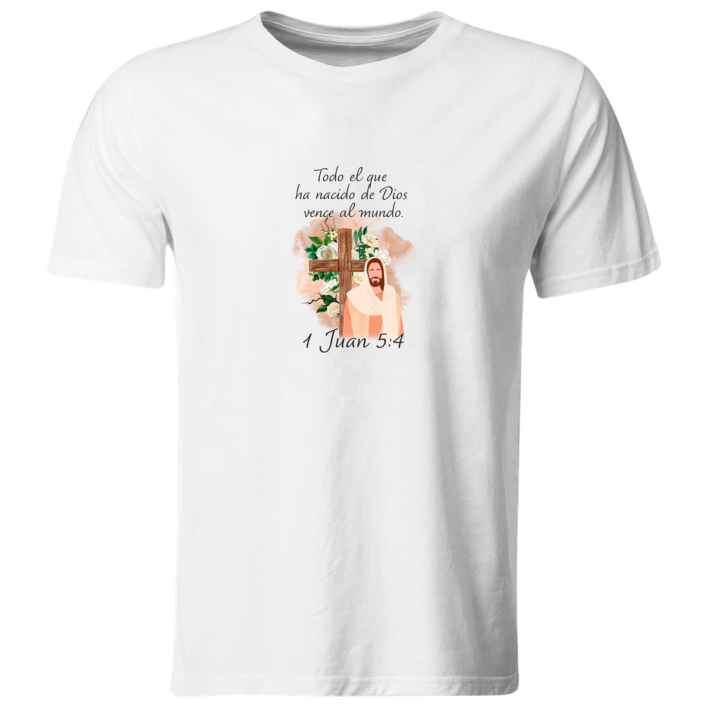 Playera Religiosa Rg56. Versiculo Bíblico Cristiana Católica