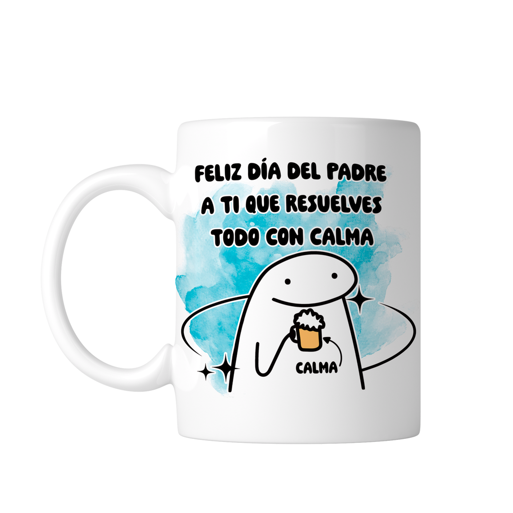 Taza Tae202. Papá Anime Frases Divertidas Padre