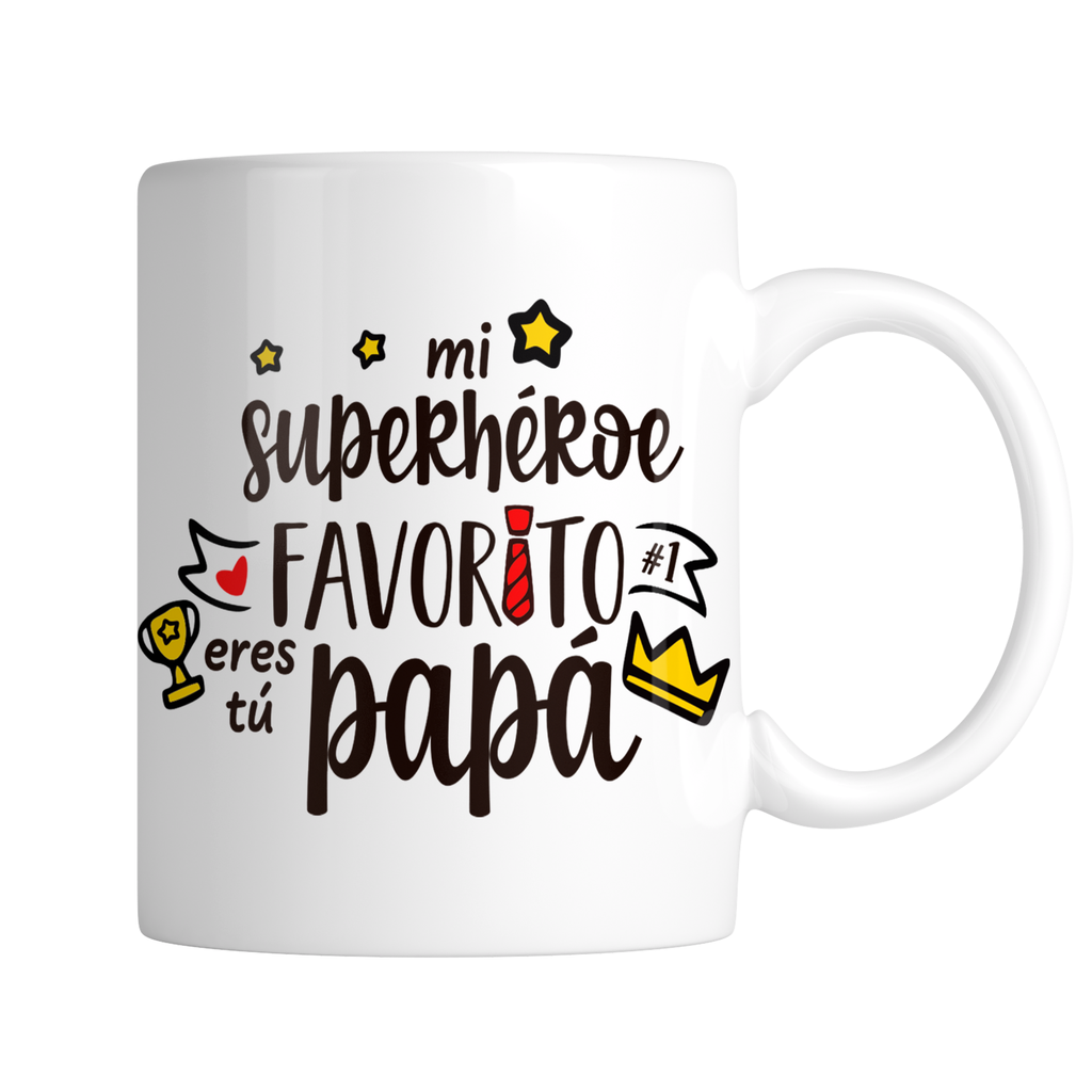 Taza Tae219. Papá Anime Frases Divertidas Padre 