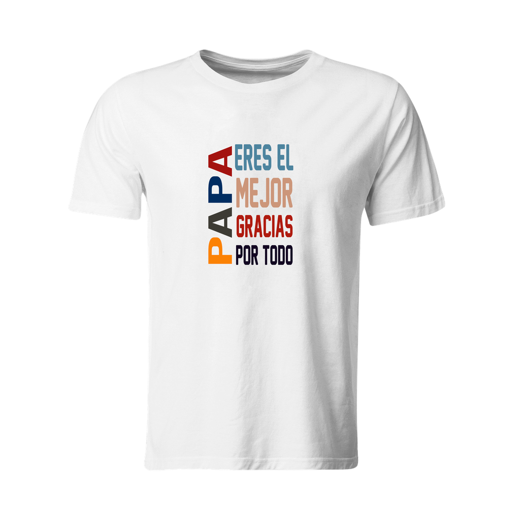 Playera Día Del Padre Dp26. Papá frases