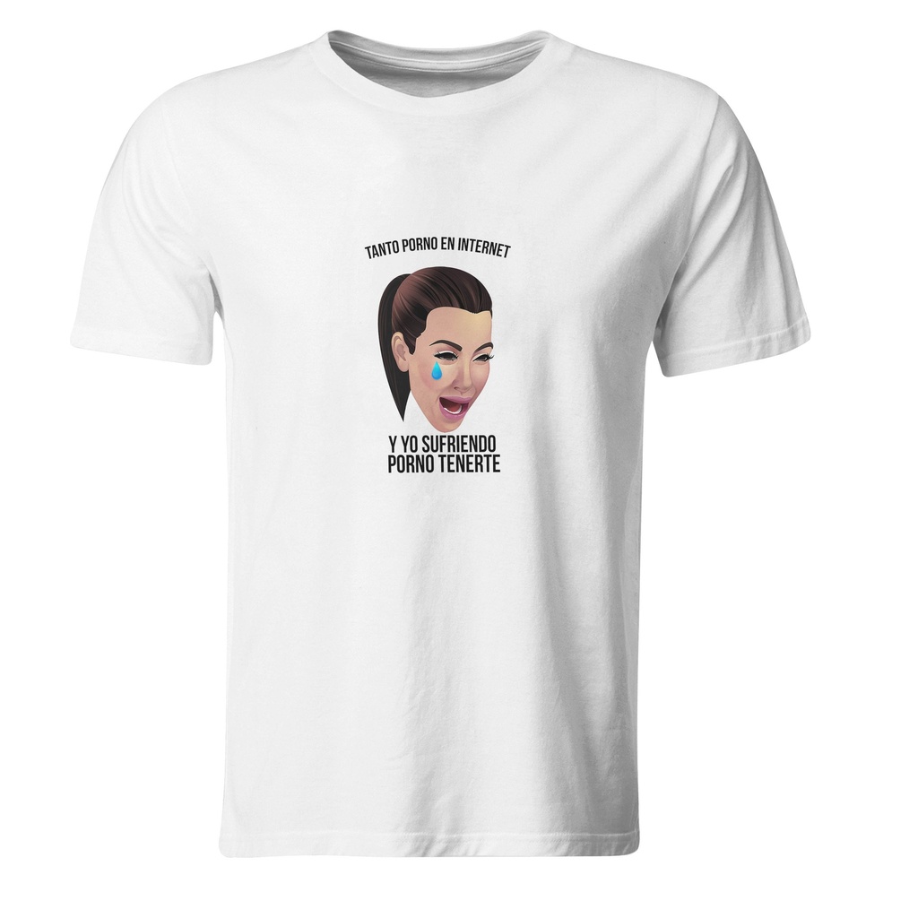 Playera Sufriendo Por-no Tenerte