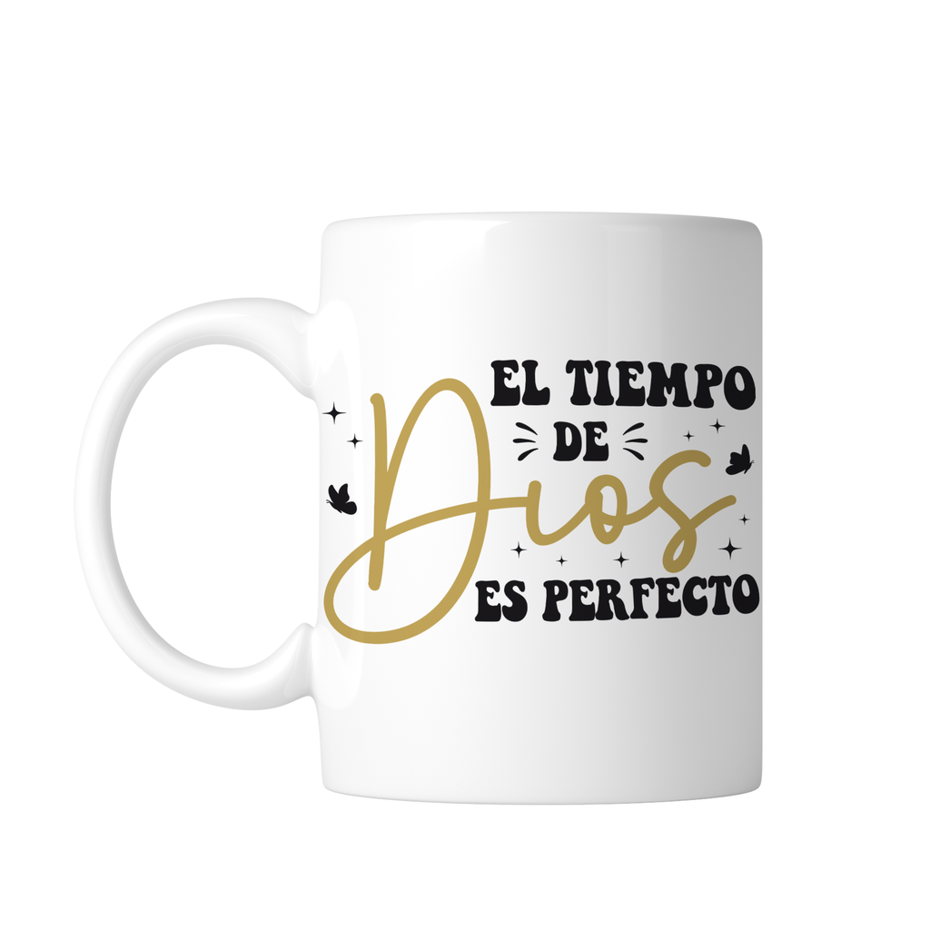 Taza Blanca 11 Oz Fc62. Frase Cristiana Religiosa