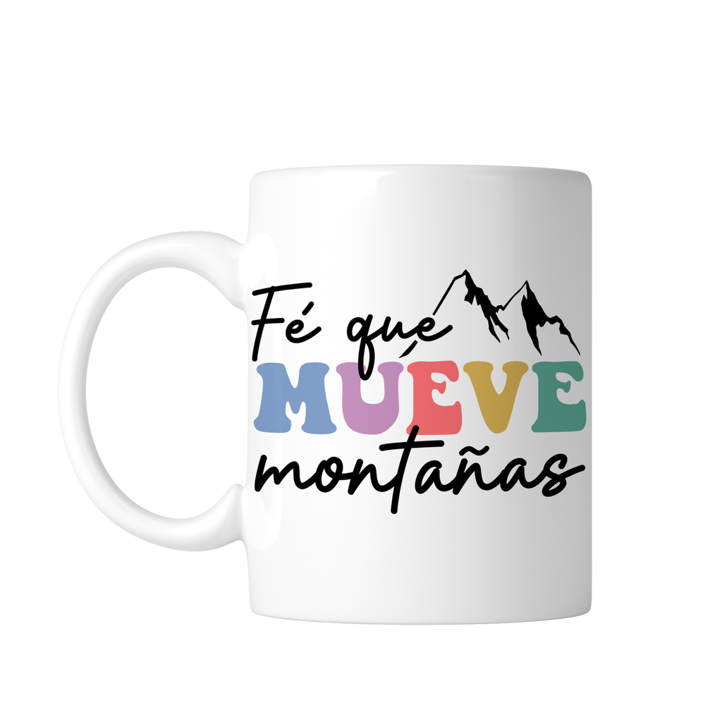 Taza Blanca 11 Oz Fc68. Frase Cristiana Religiosa