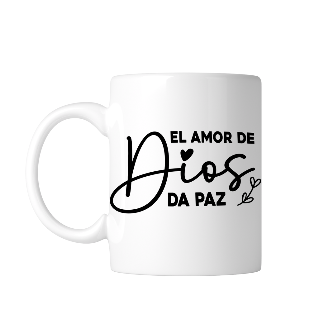 Taza Blanca 11 Oz Fc75. Frase Cristiana Religiosa