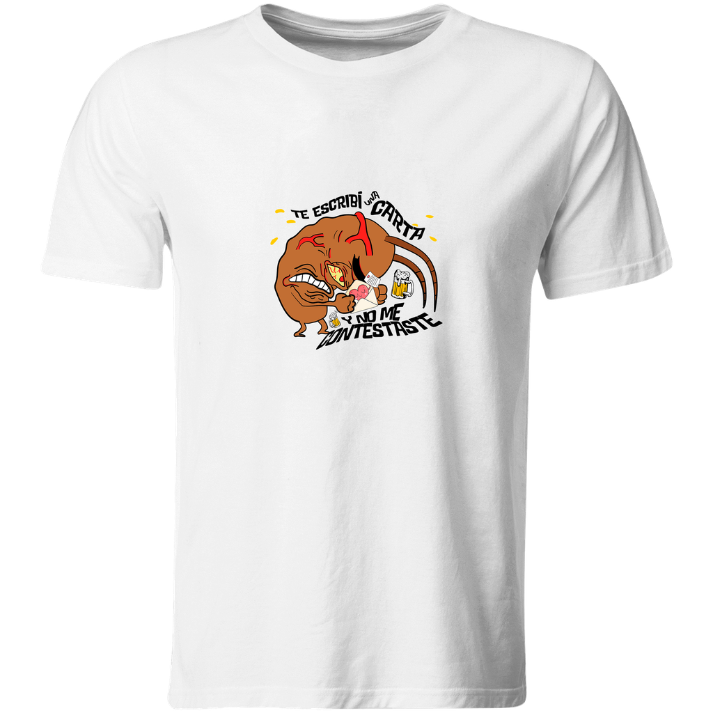 Playera Lk870. Meme Norteño Corrido Te escribi una carta y no me contestaste