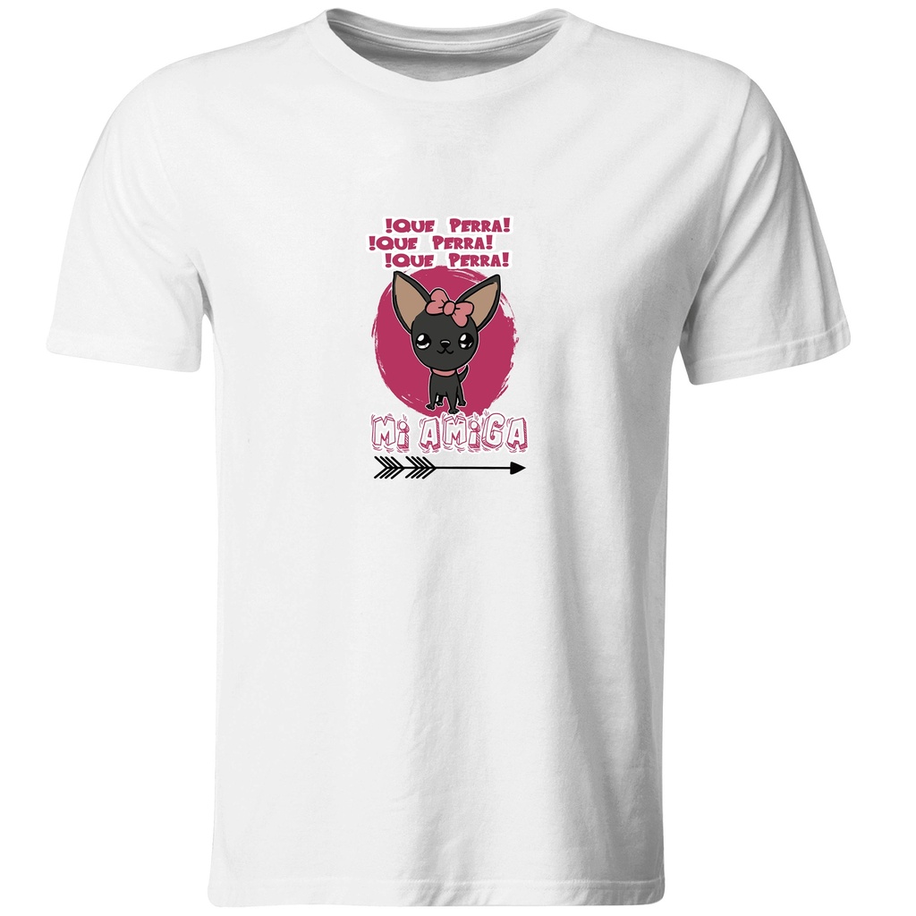 Playera best friends: Que perra mi amiga (1/2)