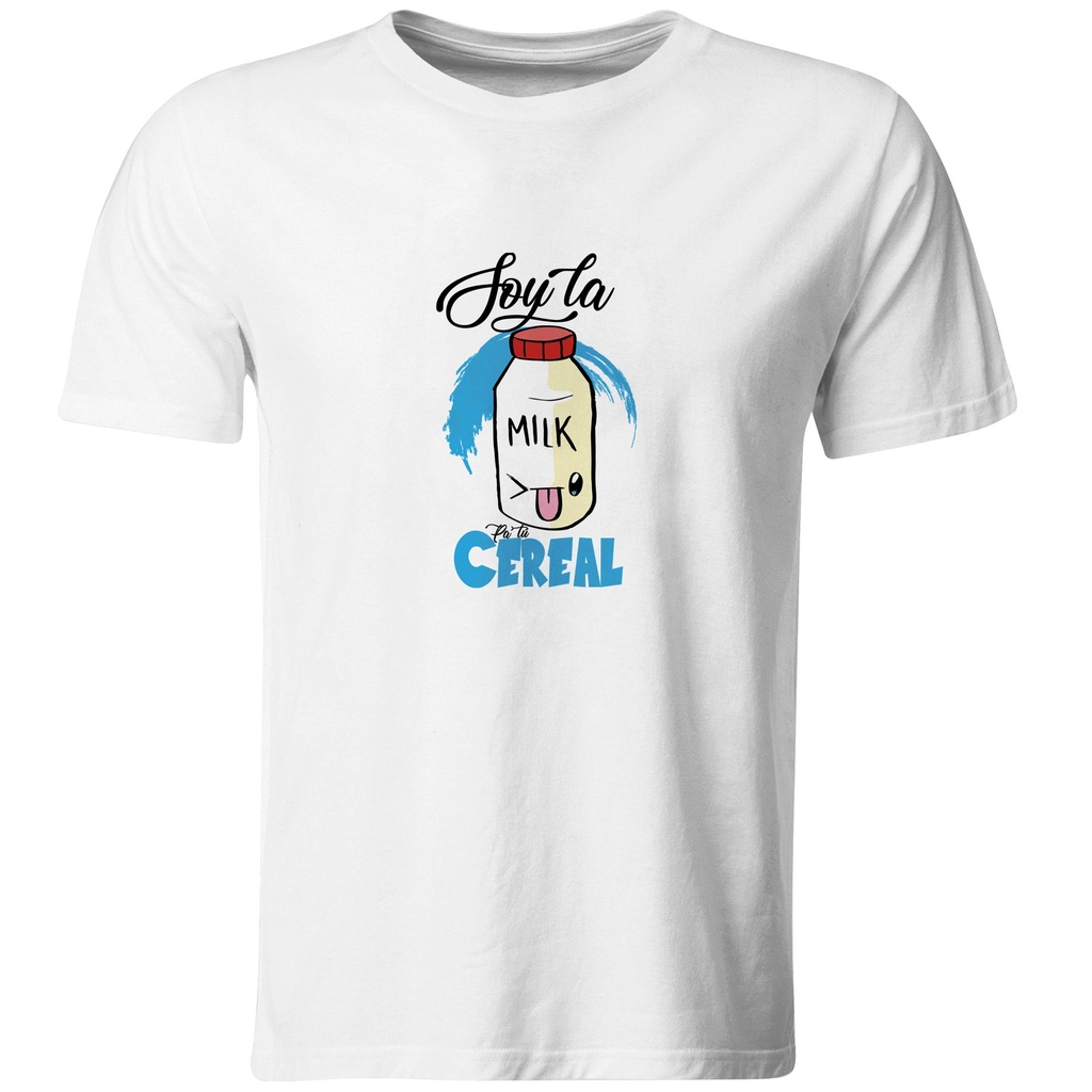 Playeras parejas:  Soy la milk de tu cereal | Te amo milk. (1/2)