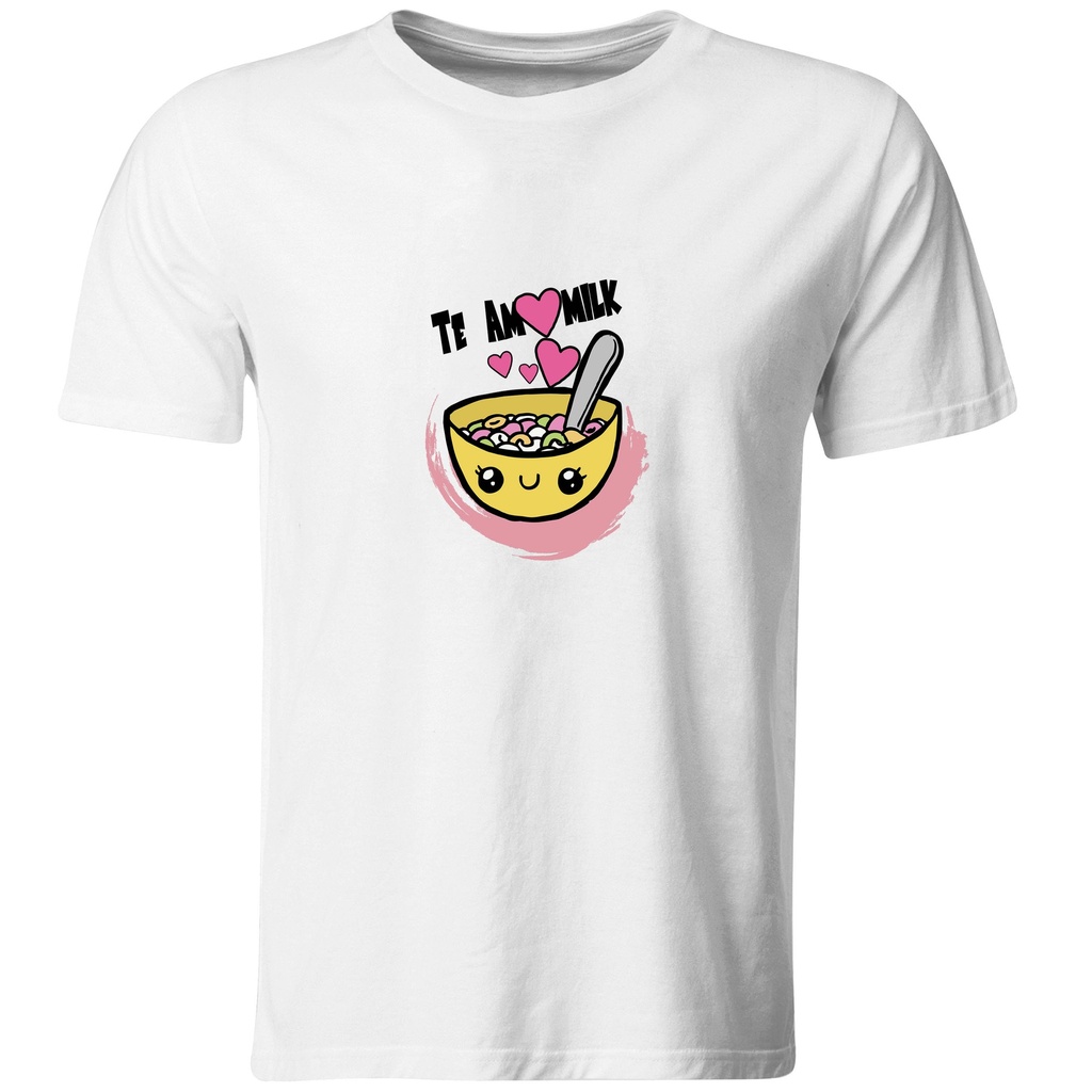 Playeras parejas:  Soy la milk de tu cereal | Te amo milk. (2/2)