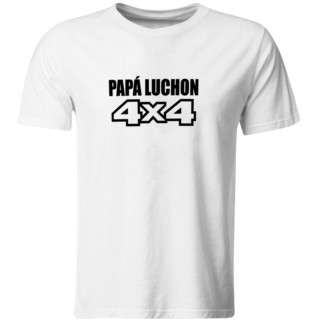 Playeras Día del padre: Papá luchón 4 × 4.