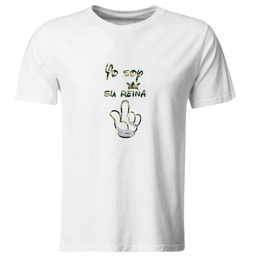 Playeras parejas:  La reina de mi corazón. (2/2)
