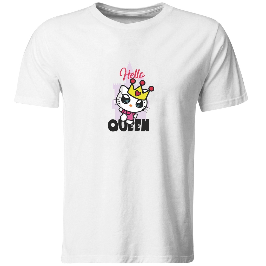 Playeras mamá e hijos:  Hello Queen | Hello Princess. (1 de 2)