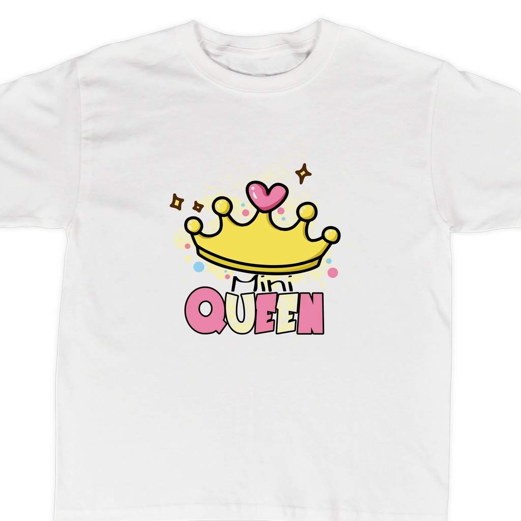 Playeras mamá e hijos:  Queen y mini queen. (2 de 2)