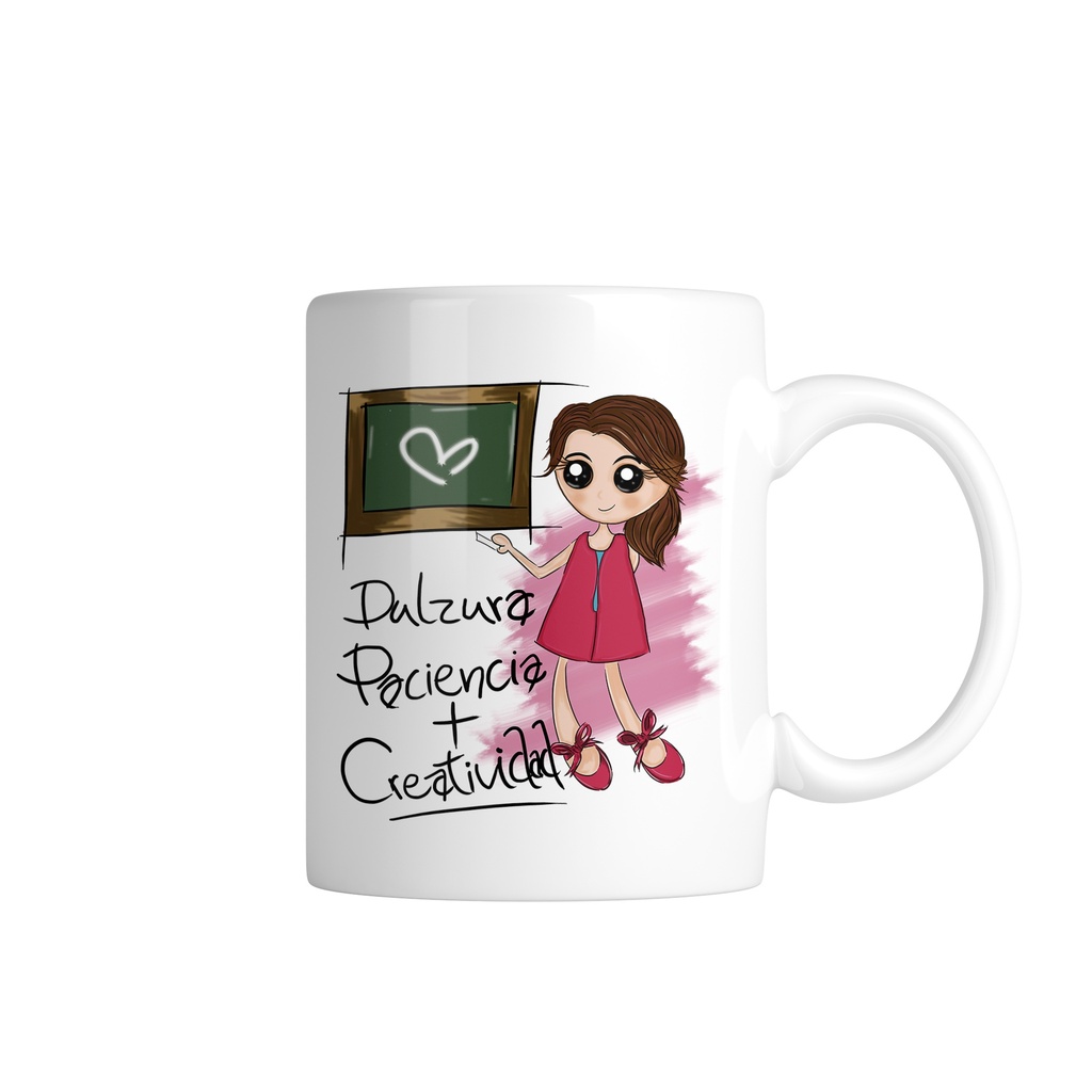 Taza dulzura + paciencia + creatividad