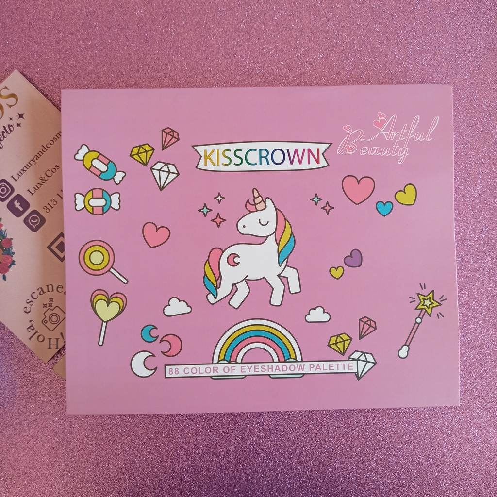 Sombras para ojos: kisscrown unicornio