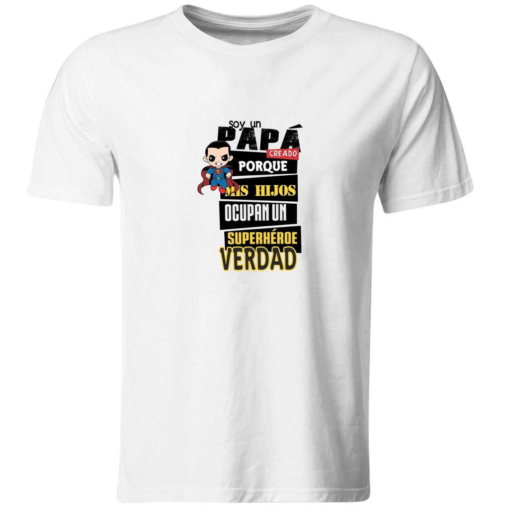 Playeras Día del padre: Papá superhéroe