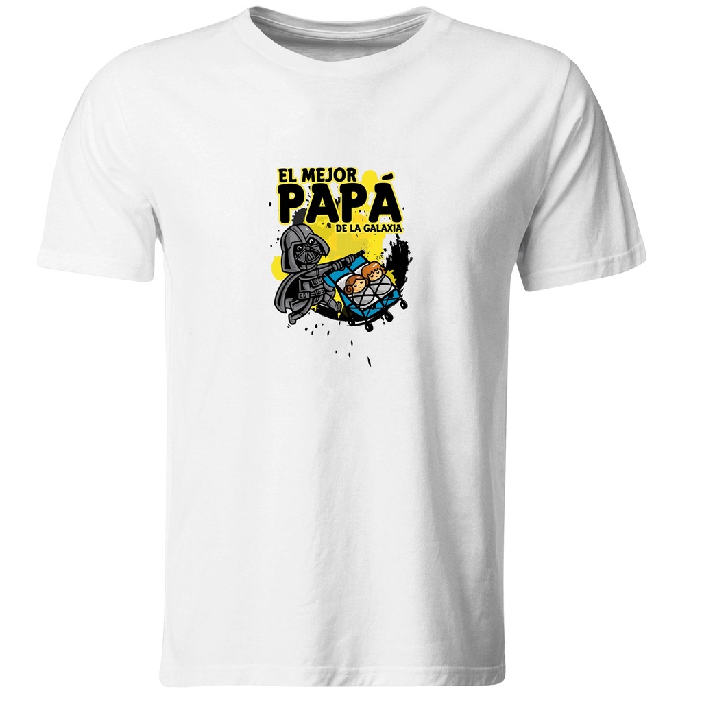 Playeras Día del padre: El mejor papá de la galaxia