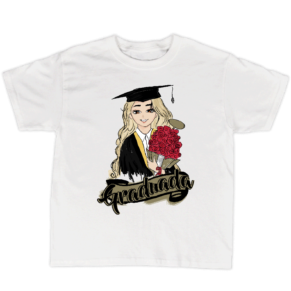 Playera graduación  gr62. Graduada