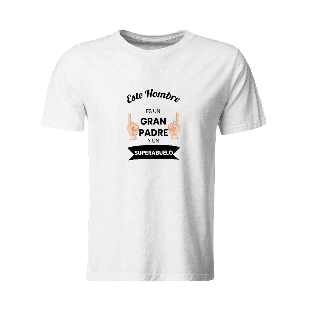 Playeras Día del padre: Este hombre es un gran padre