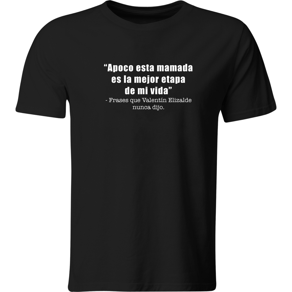 Playera: Apoco esta es la mejor etapa de mi vida | Mod. LK188