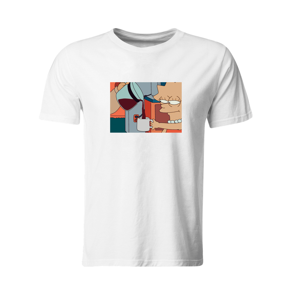 Playera Individual lk308. Cafe coffee cafe lisa meme AesthetUc